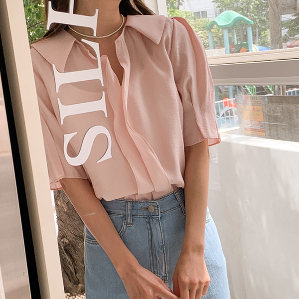 Aline Kara Ruffle Blouse (Modal)