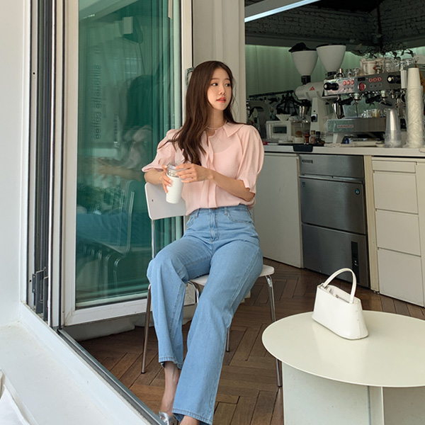 Aline Kara Ruffle Blouse (Modal)