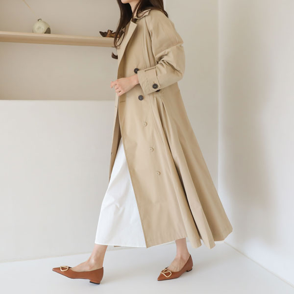 엠마 트렌치코트 원피스
