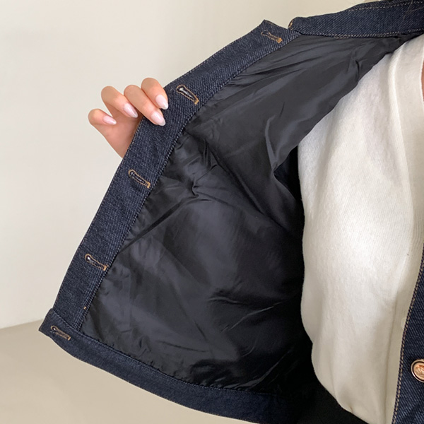 <font color="bb4b57"><b>Limited quantity SALE</b></font><br> Nib Denim Tweed Jacket