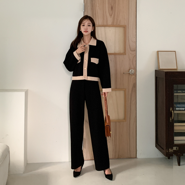 <b>[Limited Quantity SALE]</b> <b>[Made]</b> Double-stretched Hidden Banding Wide Pants