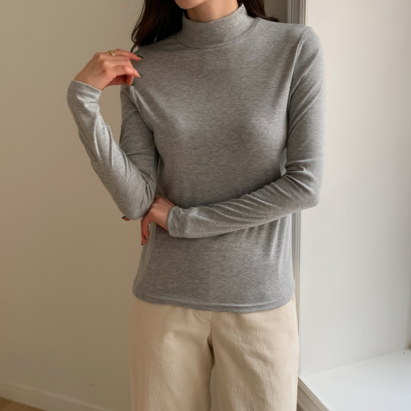 <b>[Special Offer 1+1]</b> Day Basic Tension Half-Neck T-shirt