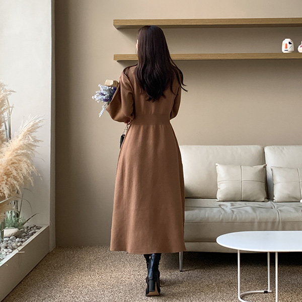 Uni Balloon Sleeve One Piece