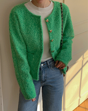 Lily Gold Button Buckle Cardigan Jacket