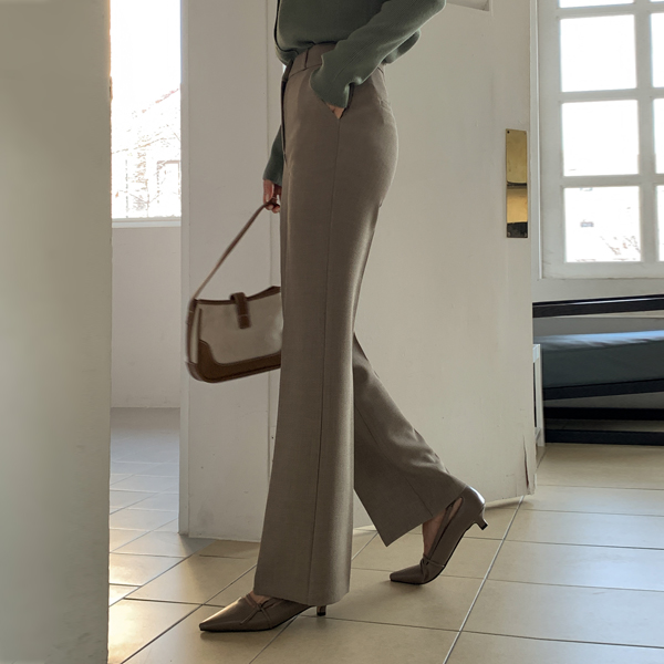 <b>[Limited Quantity SALE]</b> Return Span Bootcut Slacks (SL)