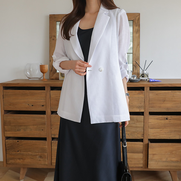 <b>[Limited quantity SALE]</b> Senin Modal Roll-up Jacket