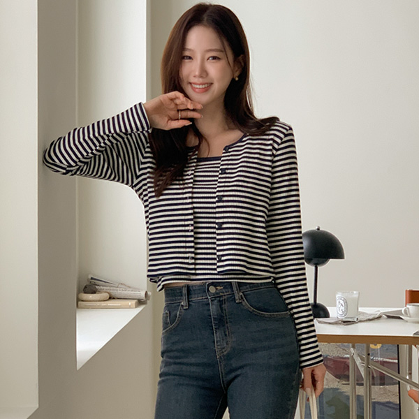 SAD DANGARA Sleeveless shirts+Cardigan SET