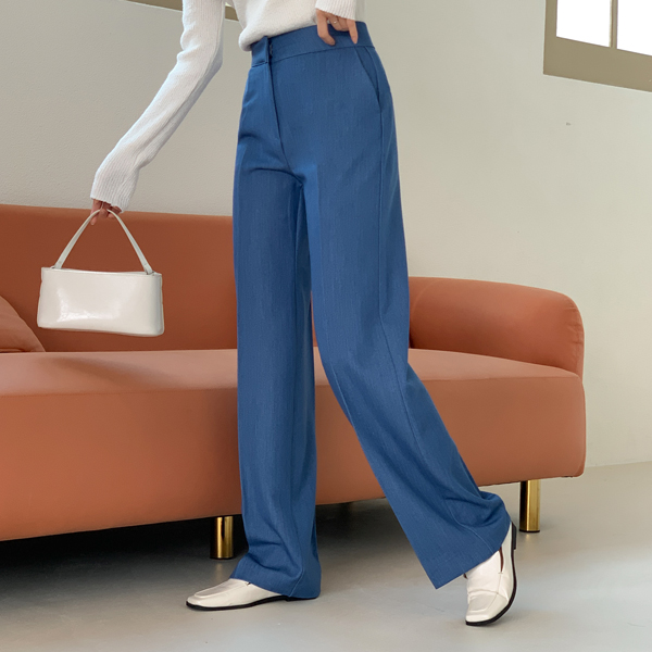 <font color="bb4b57"><b>Limited quantity SALE</b></font><br> Everyday Denim Wide Slacks (SL)