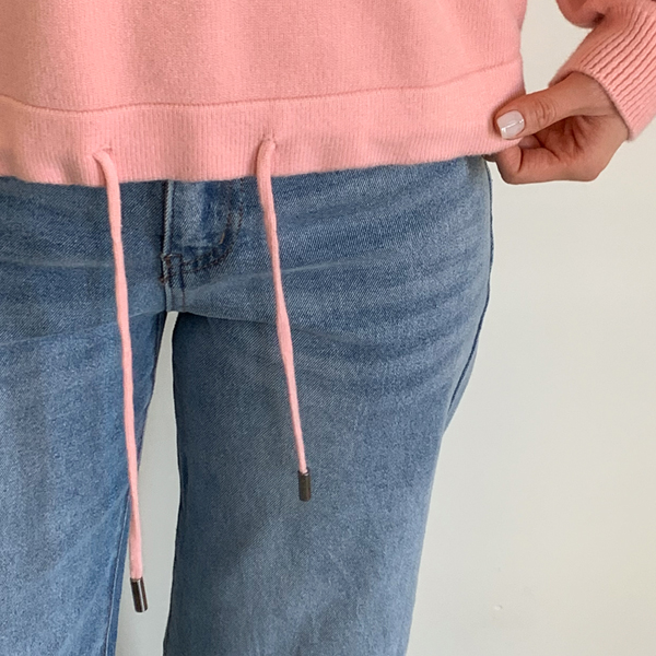 <font color="bb4b57"><b>Limited quantity SALE</b></font><br> D'Espoir Lettering Knit