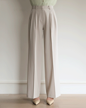 Mod Toppintuck Wide Slacks (SL)