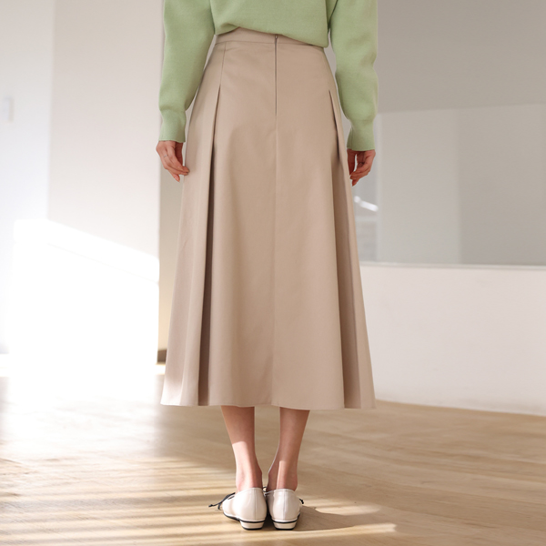 Brienne Hull Wrinkles Long Skirt (SM)