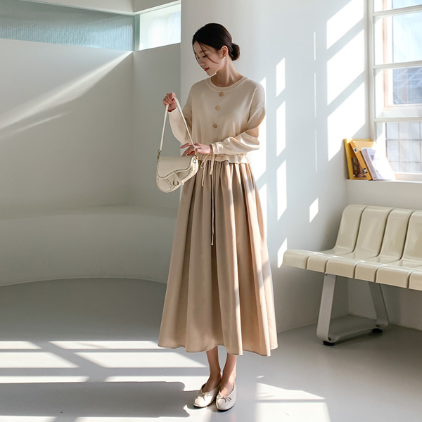 <b>[Limited Quantity SALE]</b> More String Knit Dress