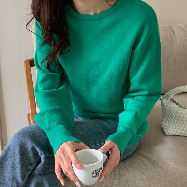 <b>[Limited Quantity SALE]</b> Rise Bell Sleeve Round Knit