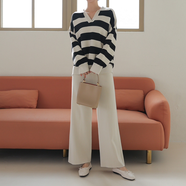 Loose Cara Dangara Knit Set (100% Viscose)