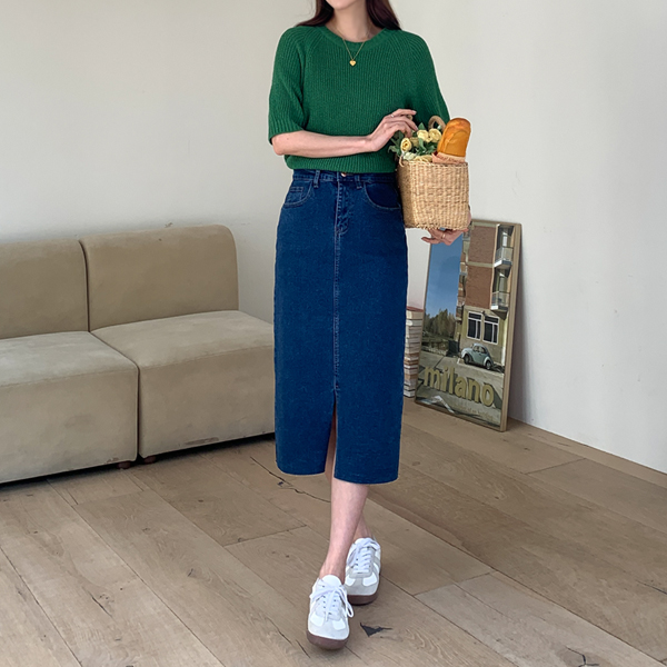 Life Fit Span Vivi Denim Skirt