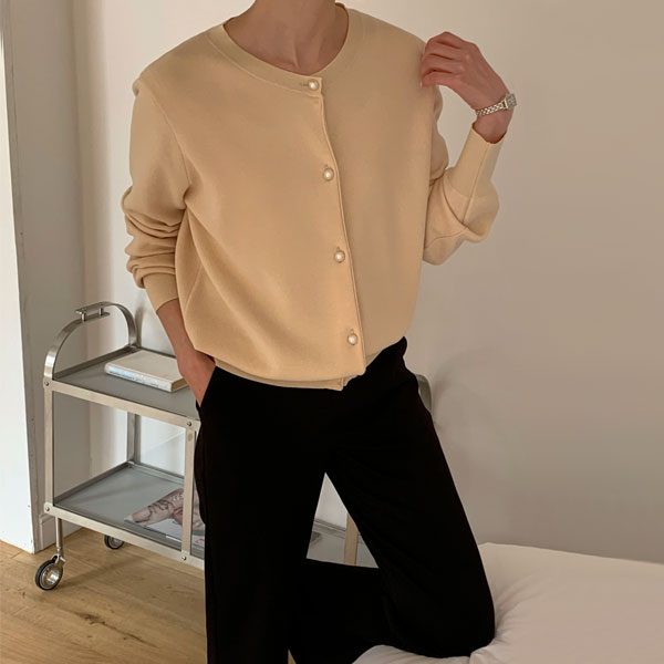 <b>Limited quantity SALE</b><br> Cool Touch Pearl Button Line Cardigan