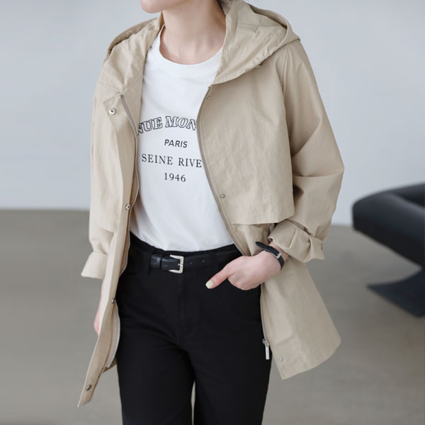 Moment Cool Touch Hood Night Jacket