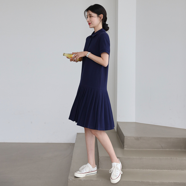 Tennis Pleats Short Sleeve PK One Piece