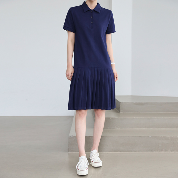 Tennis Pleats Short Sleeve PK One Piece