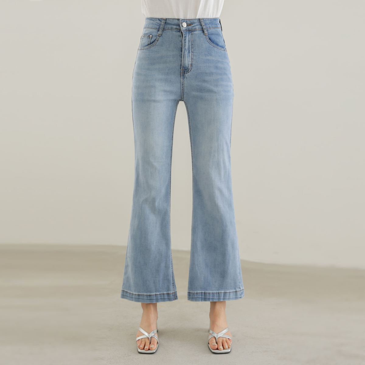 <b>Limited quantity SALE</b><br> Life Fit Light Cool Summer Bootcut Pants (3% Spandex)