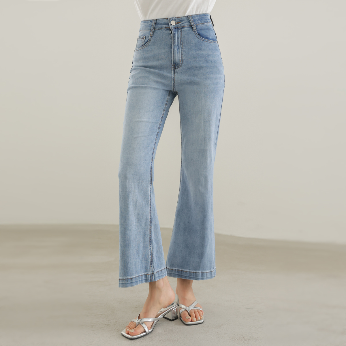 <b>Limited quantity SALE</b><br> Life Fit Light Cool Summer Bootcut Pants (3% Spandex)