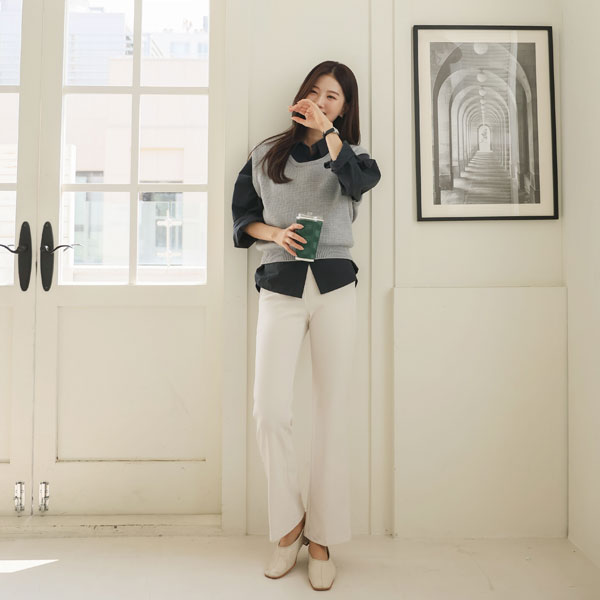 Malang Easy Stretch Leggings Pants (Band Waist) (SL)