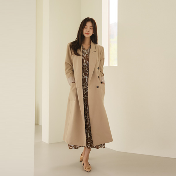 <font color="bb4b57"><b>Limited quantity SALE</b></font><br> Amyel Maxi Long Jacket