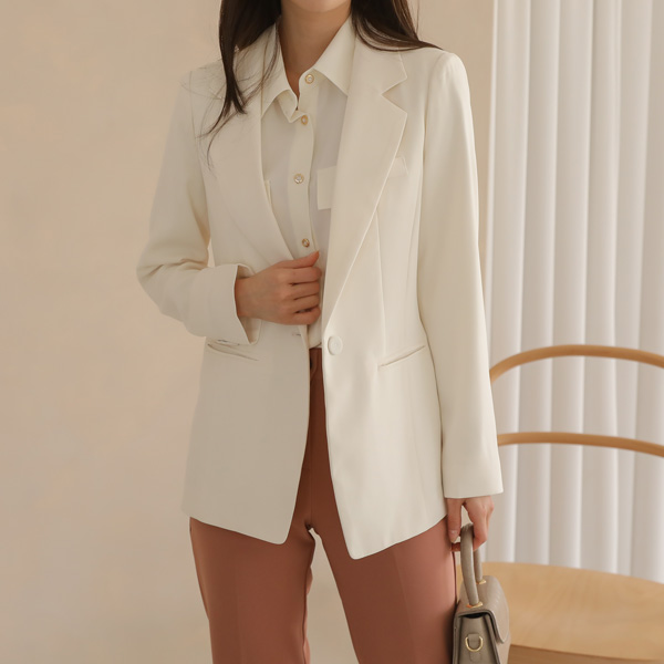 <b>[Limited Quantity SALE]</b> Lizella One-Button Jacket