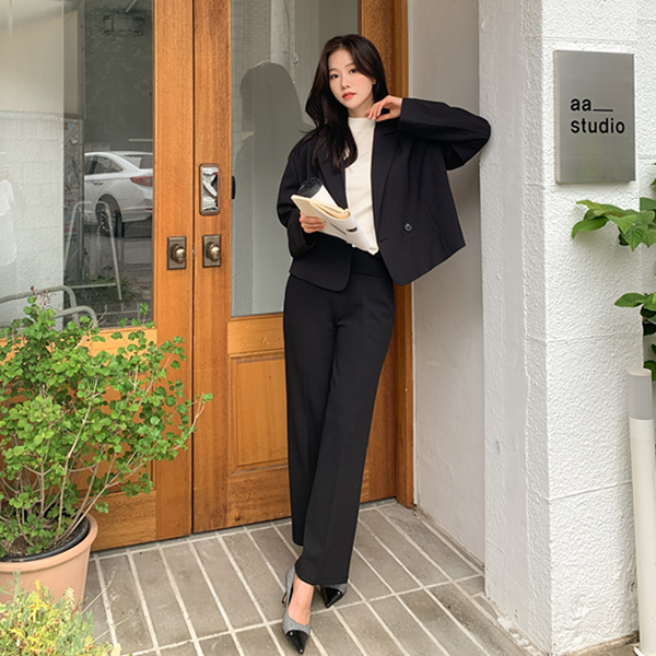 <b>[Limited Quantity SALE]</b> Dear Malang Semi-Wide Slacks (ver. four seasons) (SL)