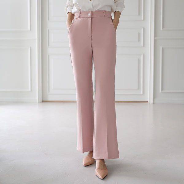 <b>[Limited quantity SALE]</b> [New color added/full spandex] Soft spring bootcut slacks