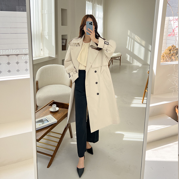 <b>[Limited Quantity SALE]</b> S/S 3-type Cheese Bootcut Wide Slacks (Band Waist) (S-2XL)