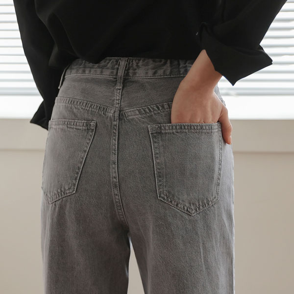 <font color="bb4b57"><b>Limited quantity SALE</b></font><br> 3 types of comfortable Gray Boy Fit Denim (S-2XL)