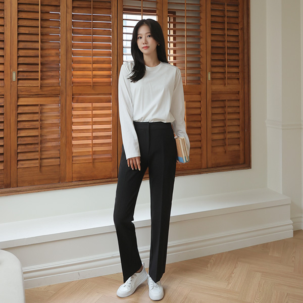 <b>[Limited Quantity SALE]</b> <b>[Made]</b> Tantan Cotton Double-Slit Long-Sleeved T-shirt