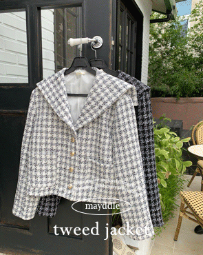 <font color="bb4b57"><b>Limited quantity SALE</b></font><br> Liu Serakara Tweed Jacket