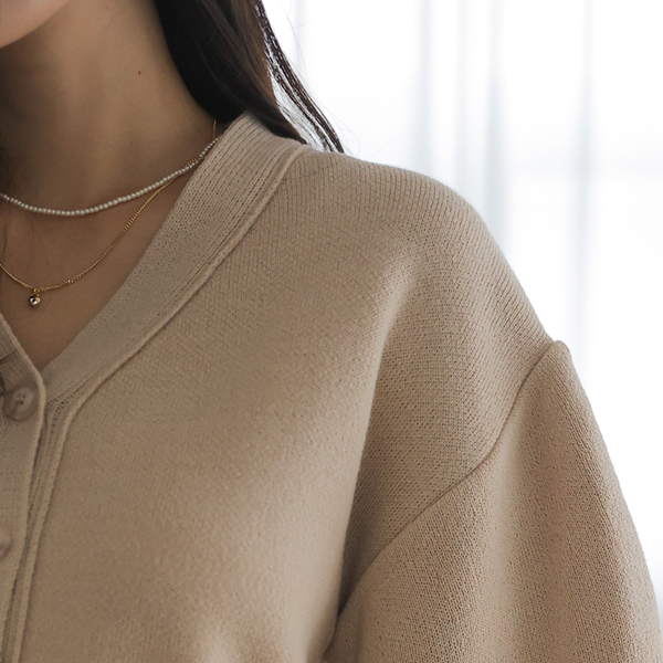 <font color="bb4b57"><b>Limited quantity SALE</b></font><br> Jasper Volume Sleeve Cardigan