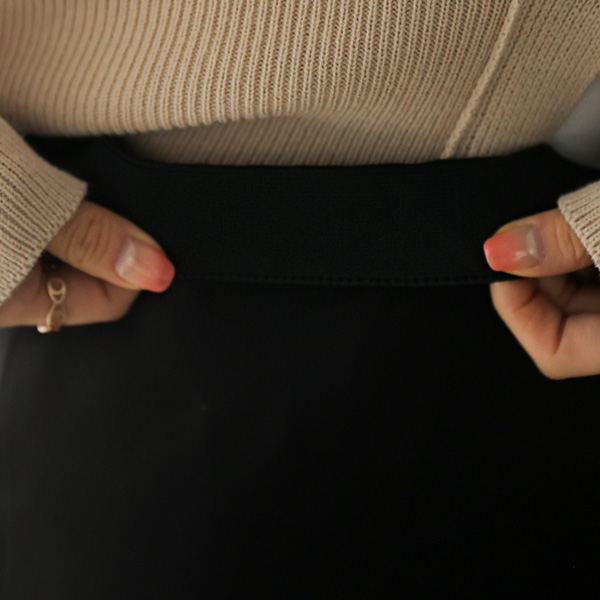 <b>[Limited Quantity SALE]</b> [13 Color Hidden Banding] Seine Mermaid Satin Skirt