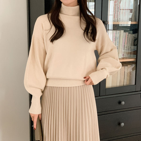 <b>[Limited-Time Discount]</b> Uni Balloon Sleeve Paula Knit