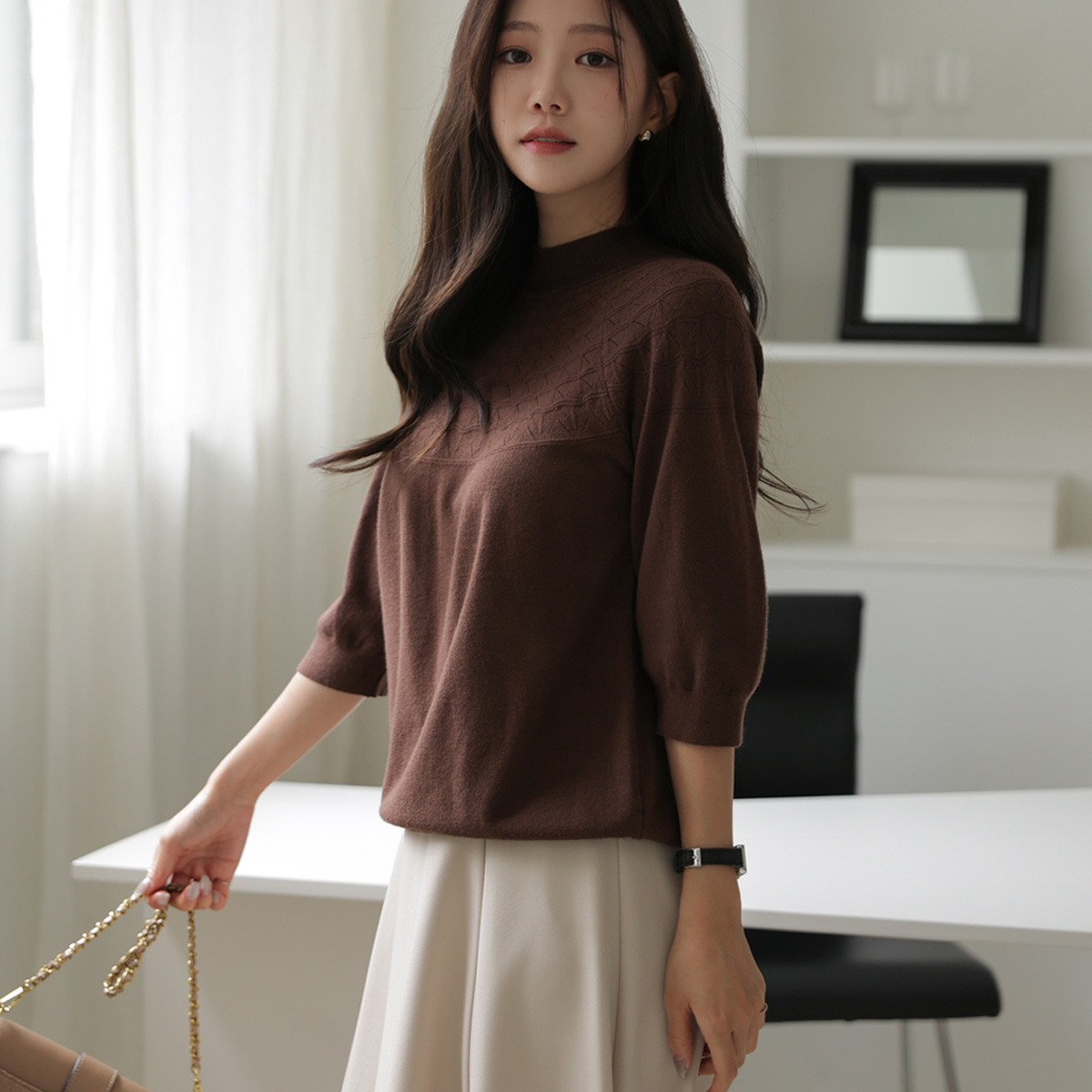 Rodi Punching Balloon Knit (Viscose 70%)