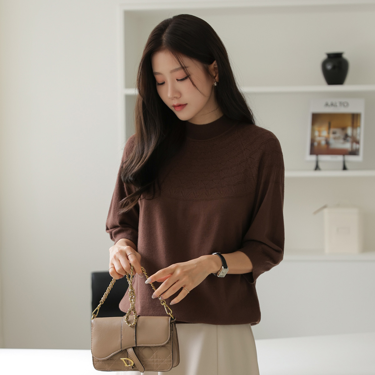 Rodi Punching Balloon Knit (Viscose 70%)