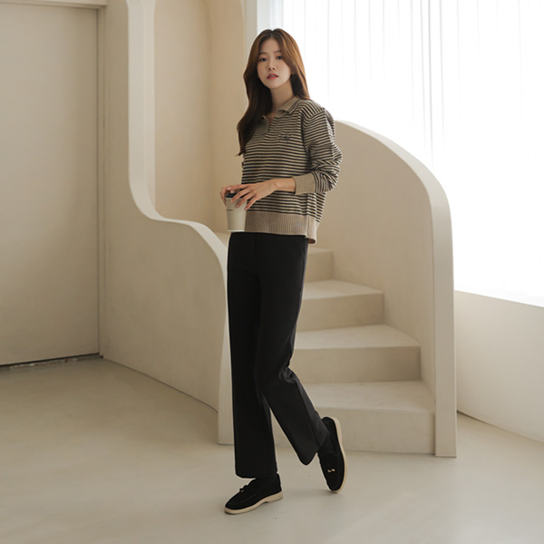 <b>[Limited Quantity SALE]</b> <b>[Made]</b> Holic Slim Straight Fit Fleece Slacks