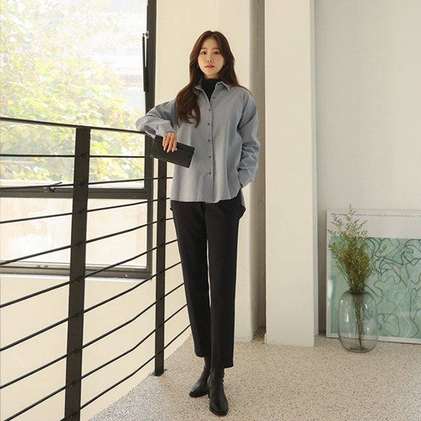 <font color="bb4b57"><b>Limited quantity SALE</b></font><br> Winter Soft Semi-Daily Fleece Slacks (Band Waist) (S-XL)