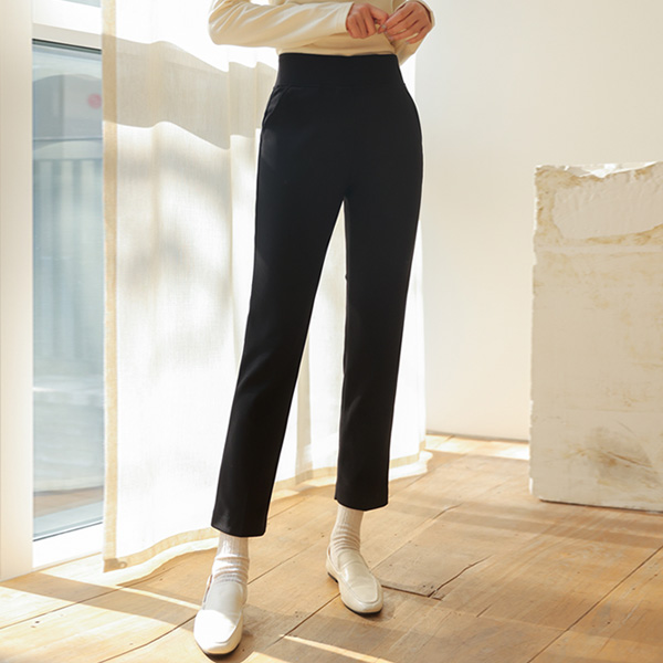 <b>[Limited Quantity SALE]</b> Soft Barbie Fleece Slacks with Belly Cover Band (Band Waist) (S-XL)