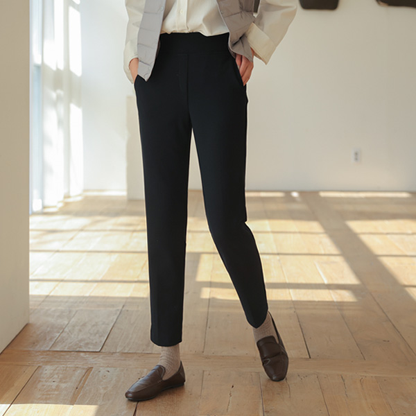 <b>[Limited Quantity SALE]</b> Soft Barbie Fleece Slacks with Belly Cover Band (Band Waist) (S-XL)