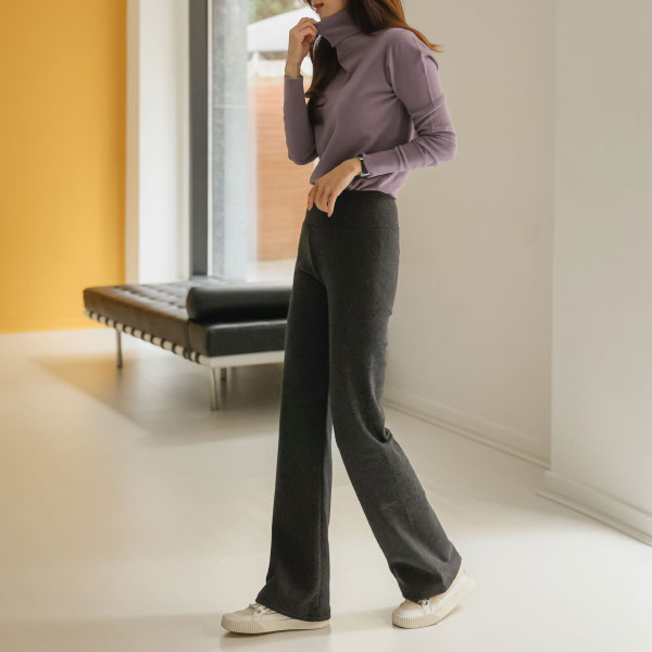 <font color="bb4b57"><b>Limited quantity SALE</b></font><br> Warm fleece belly cover training pants (band waist) (select length) (FL)