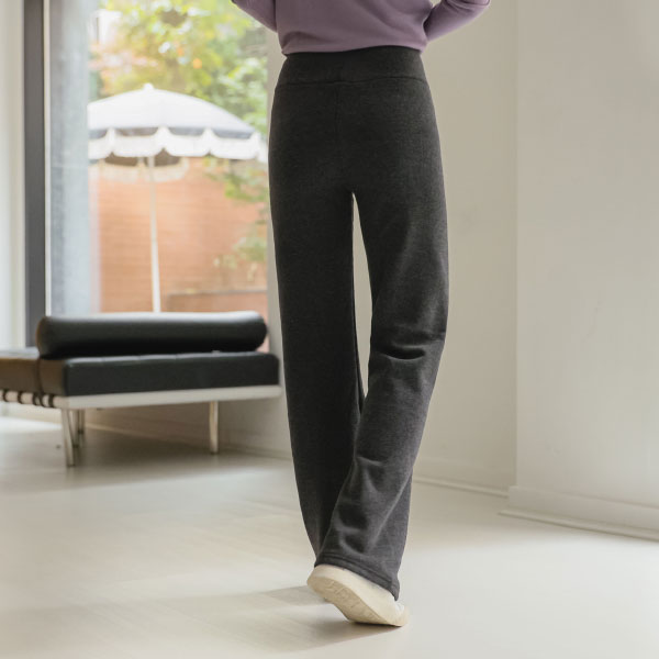 <font color="bb4b57"><b>Limited quantity SALE</b></font><br> Warm fleece belly cover training pants (band waist) (select length) (FL)