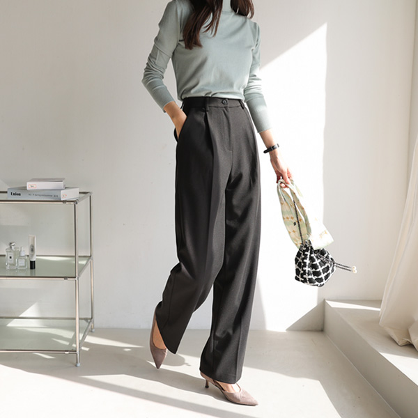 <b>[Limited Quantity SALE]</b> <b>[Made]</b> Warmsoft Secret Banding Slacks