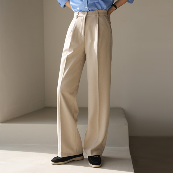 <b>[Limited Quantity SALE]</b> <b>[Made]</b> Warmsoft Secret Banding Slacks