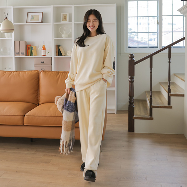 <font color="bb4b57"><b>Limited quantity SALE</b></font><br> Cold wave fleece twill golf man-to-man