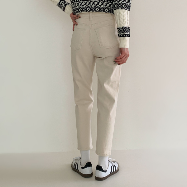 <font color="bb4b57"><b>Limited quantity SALE</b></font><br> Calling napping Slim straight fit cotton pants (S-XL)