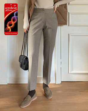 <b>[Limited Quantity SALE]</b> Cigarette Warm Pocket Back Banding Napping Slacks (S-XL)